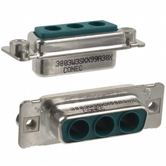 3003W3SXX99A30X Conec  Carcasas de conector D-Sub en forma de D